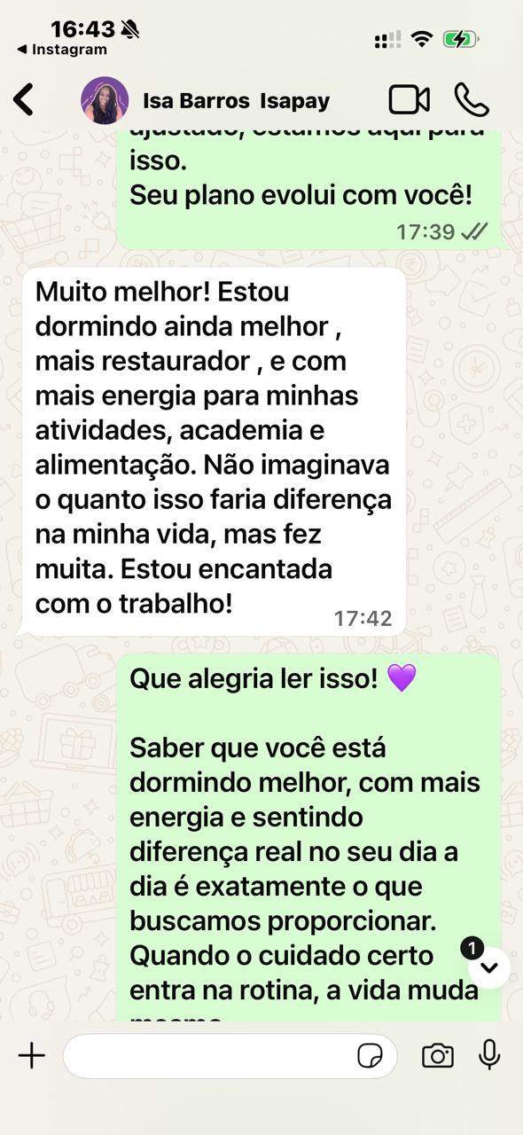 Depoimento de cliente sobre melhora com a MenoBox